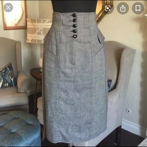 Nanette Lepore High Waist corset skirt